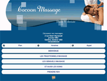 Tablet Screenshot of massage-relaxant-geneve.com